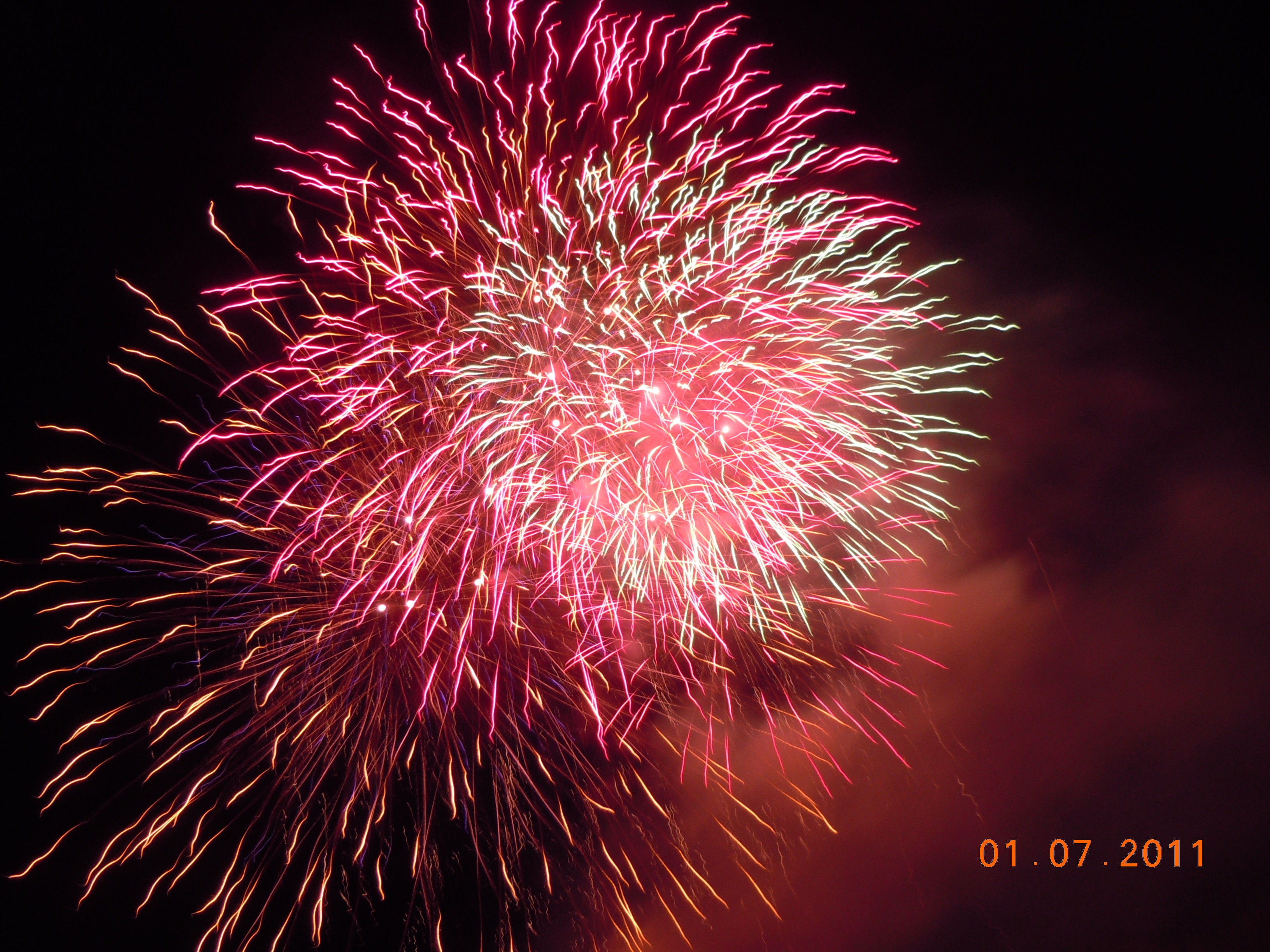 Canada Day Fireworks Celebration 2011